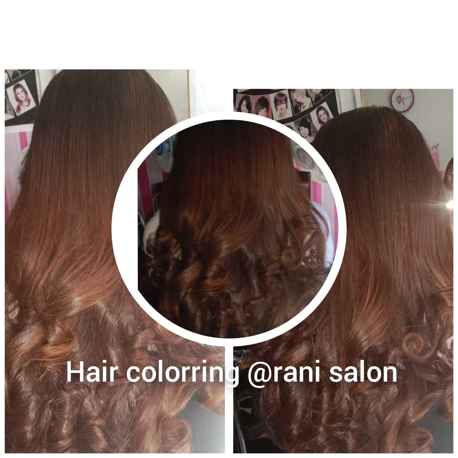 Hasil Perawatan Pewarnaan Rambut